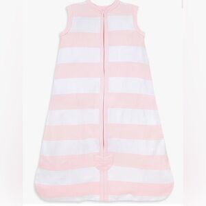 Burt’s Bees Baby girl pink striped sleep sack